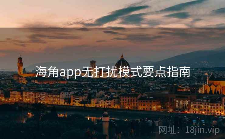 海角app无打扰模式要点指南